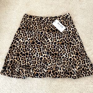 EU size 38 cheetah skirt